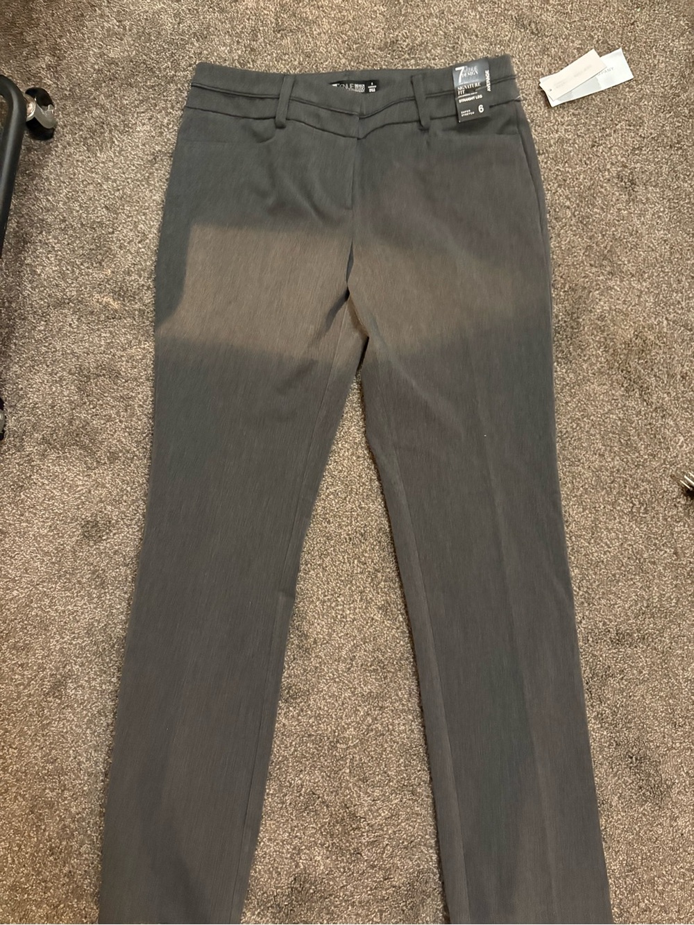 Women’s Gray Slim Dress Jeans